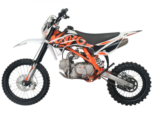 Питбайк KAYO BASIC K125EA 17/14 KRZ (п/автомат, эл. стартер 2024 г.)