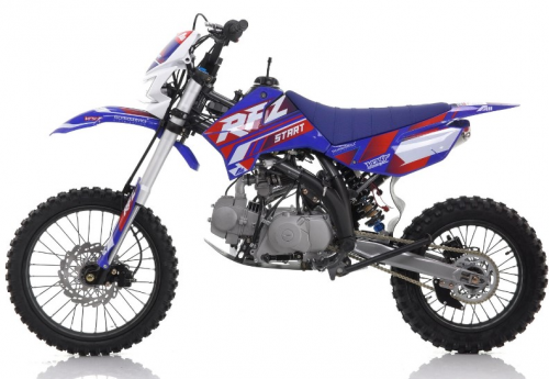 Питбайк Apollo RFZ START 125X-LE, 17/14 синий
