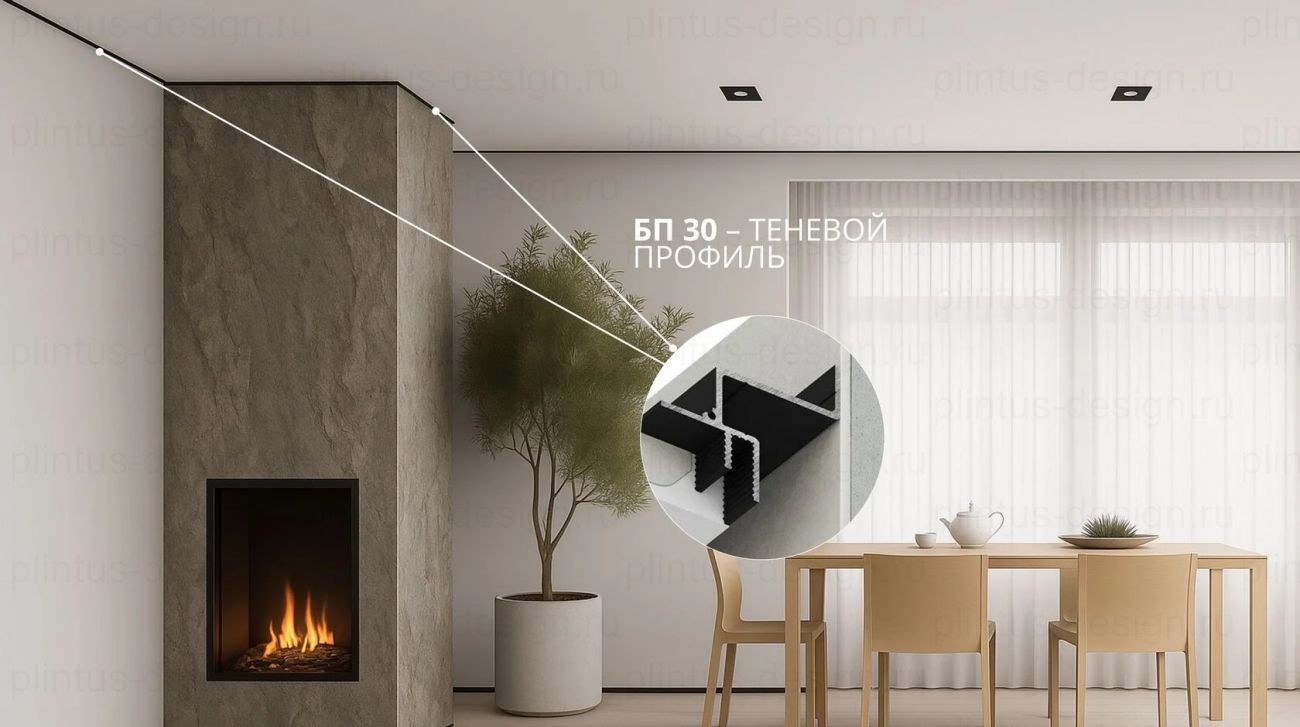 БП 30 – теневой профиль FerGipps