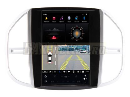 Магнитола Tesla для Mercedes-Benz Vito (W447) 2014-2018, 360 панорамный обзор, ZhiFang (TZG1267-360)