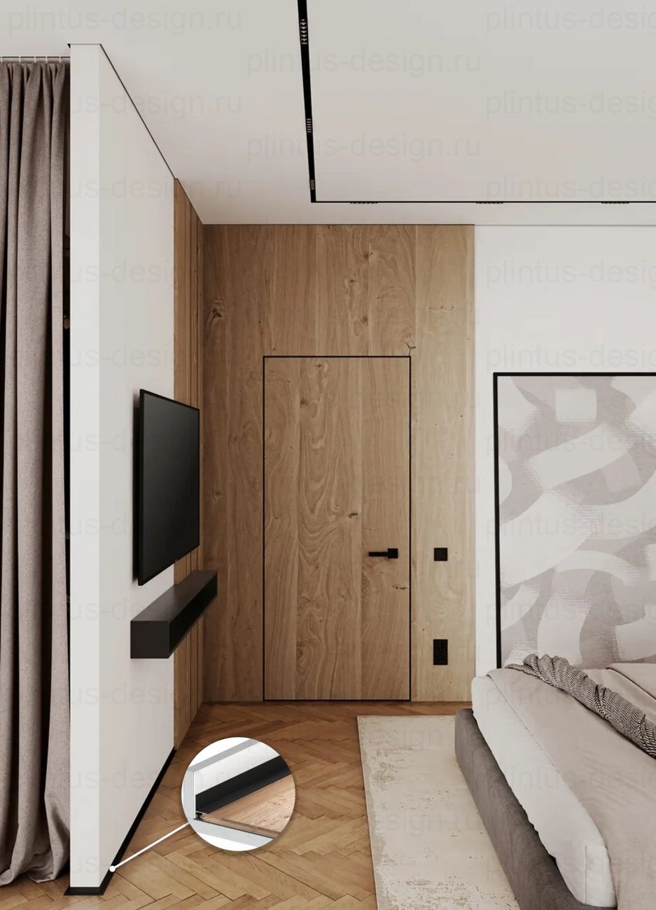 ЛП 20 - теневой плинтус FerGipps