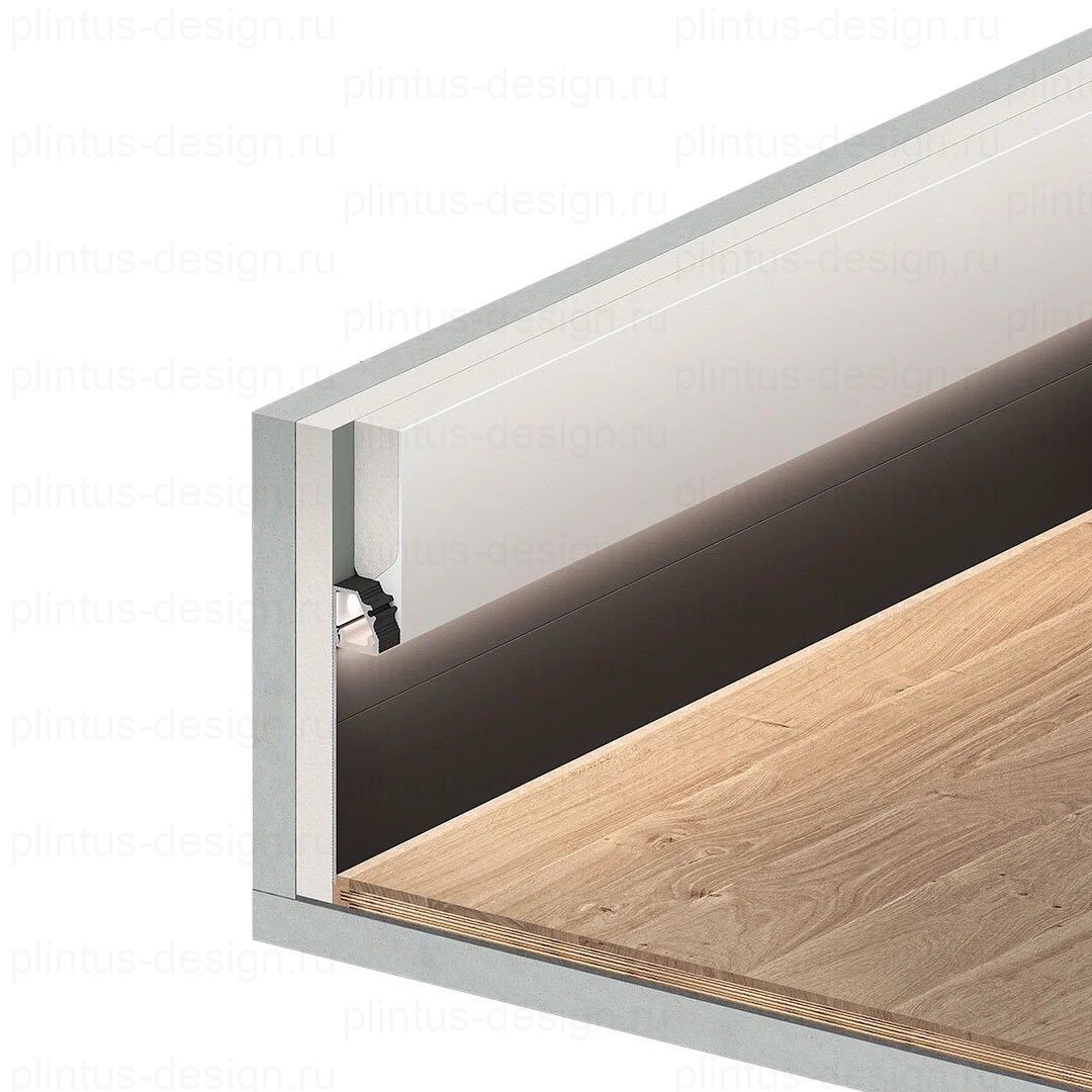 ПП 90 теневой плинтус FerGipps