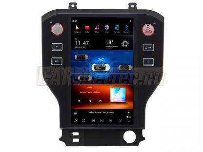 Магнитола Tesla для Ford Mustang 2014-2019, 360 панорамный обзор, ZhiFang (TZG1256-360)