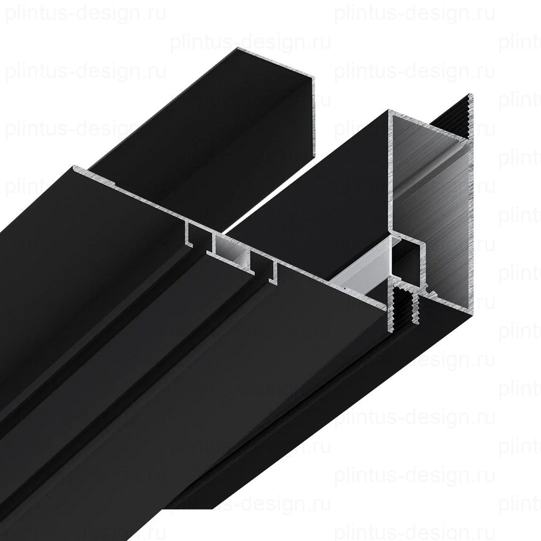 М 02 с примыканием - скрытый карниз, гардина FerGipps