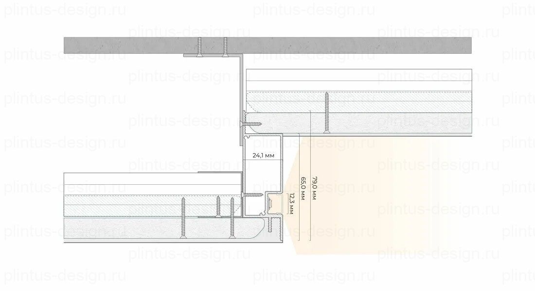 Б 01 – базовый профиль FerGipps