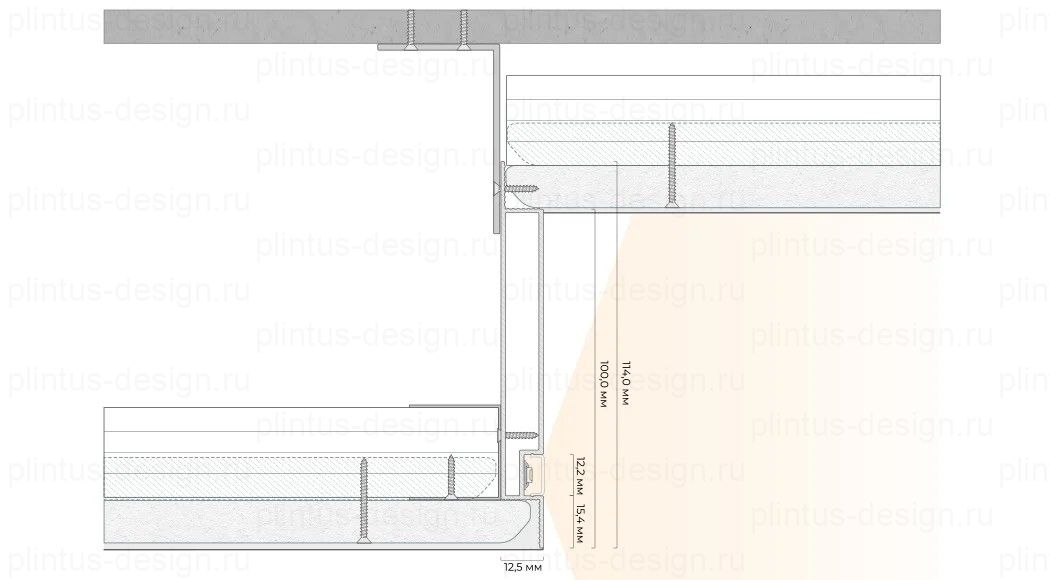 Б 02 – базовый профиль FerGipps