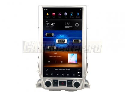 Магнитола Tesla для Toyota Land Cruiser 200 2 рест. 2015-2021, 360 панорамный обзор, ZhiFang (TZG1829-360)