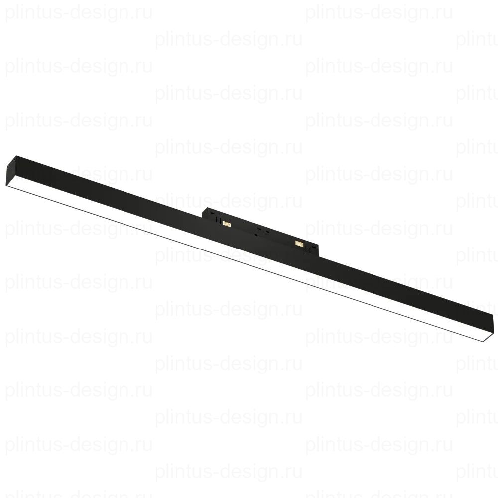 S23 Светильник LINER MAGNETIC 48V 20W 120° 4000K CRI90 OSRAM | Черный корпус L600хW22хH45mm
