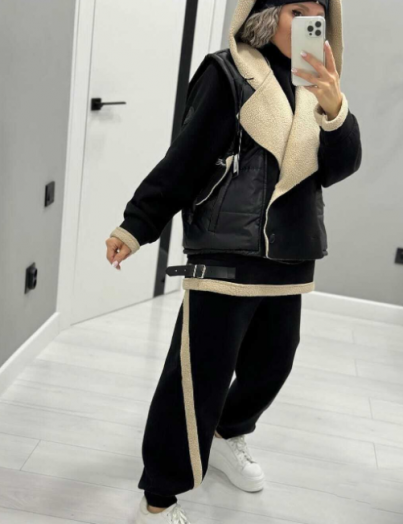 Костюм теплый тройка 49244