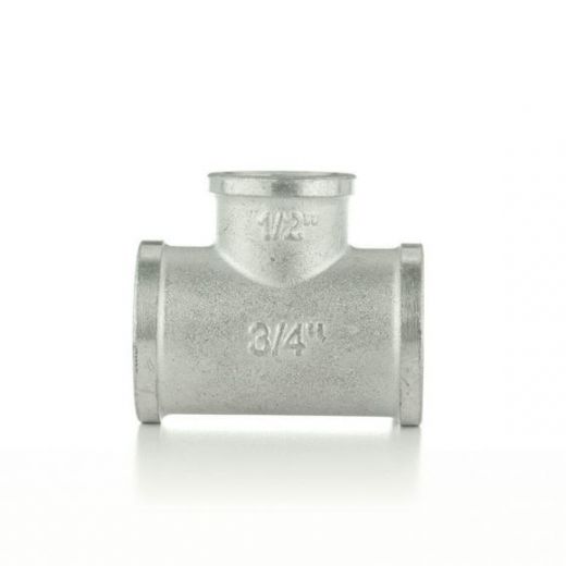 Тройник переходной ВВВ 1"х1/2"х1" с покрытием TIN ELSEN