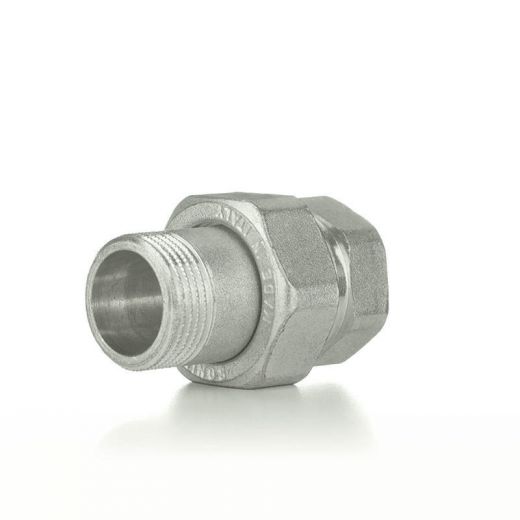 Разъемное соединение прямое американка НВ 1/2" с покрытием TIN ELSEN
