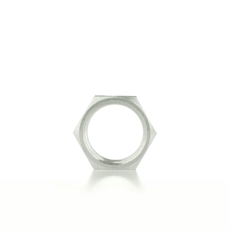 Гайка стопорная без фланца ВР 1/2" с покрытием TIN ELSEN