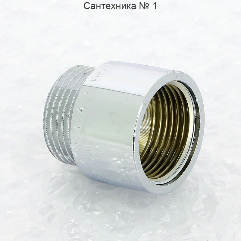 Удлинитель 3/4x20 мм, хром Viega