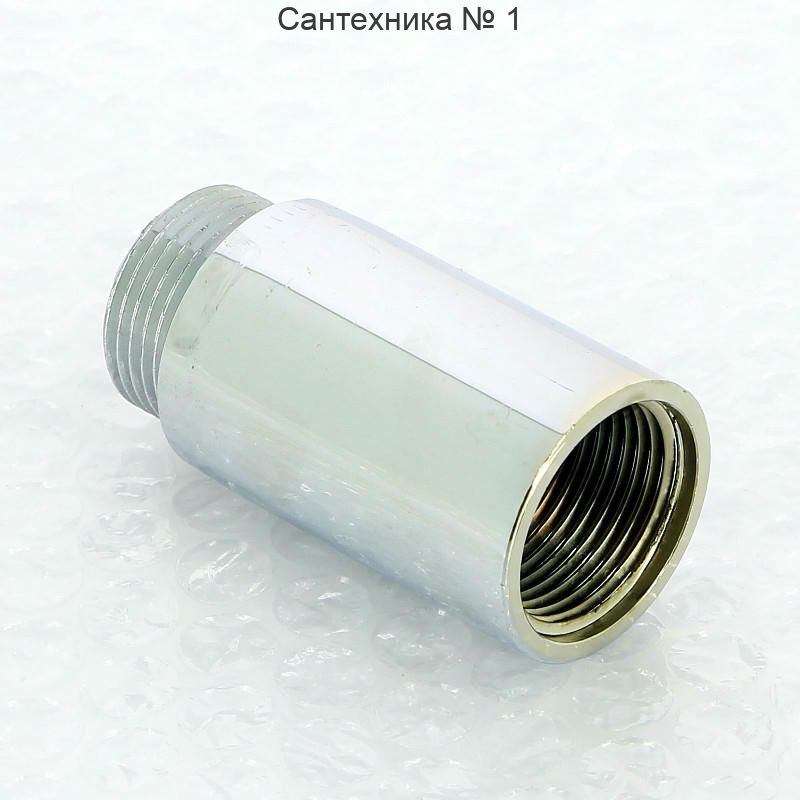 Удлинитель 3/4x50 мм, хром Viega