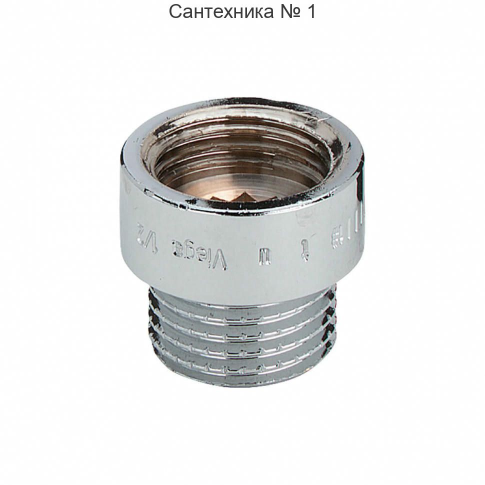 Удлинитель 1"x20 мм, хром Viega