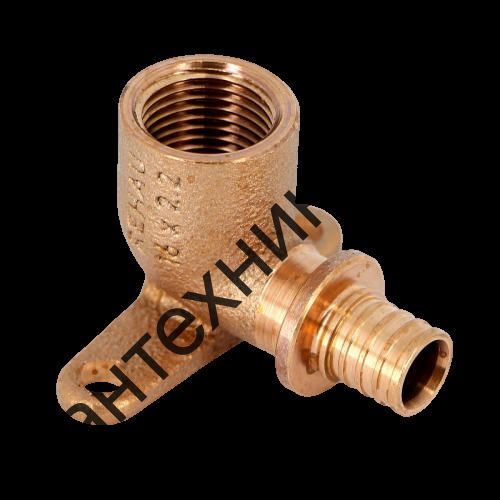 Угольник настенный с внутренней резьбой 16-Rp 1/2, короткий RX+ REHAU