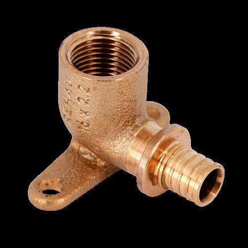 Угольник настенный с внутренней резьбой 16-Rp 1/2, короткий RX+ REHAU