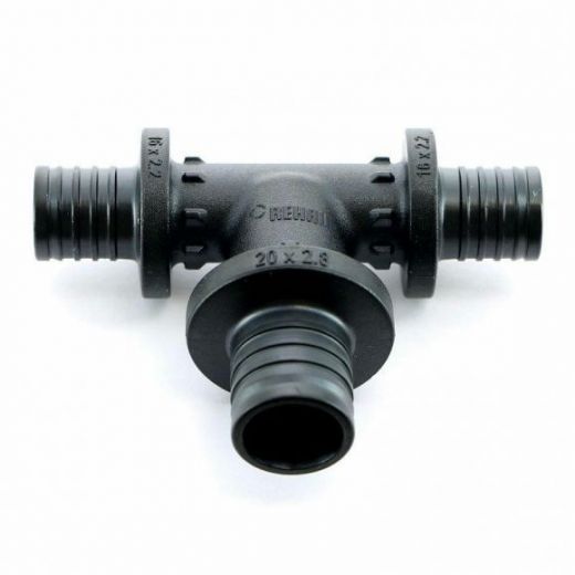 Тройник с увеличенным боковым проходом 16-25-16 PX REHAU