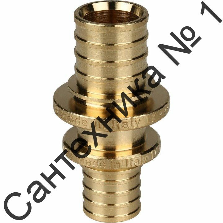 Муфта соединительная переходная 20х16 для труб из сшитого полиэтилена STOUT