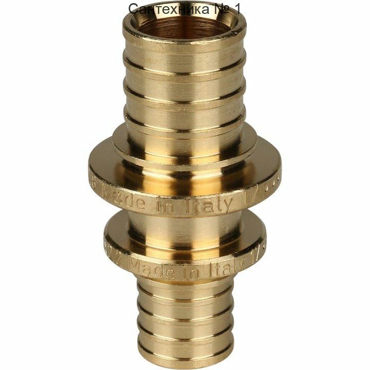 Муфта соединительная переходная 20х16 для труб из сшитого полиэтилена STOUT