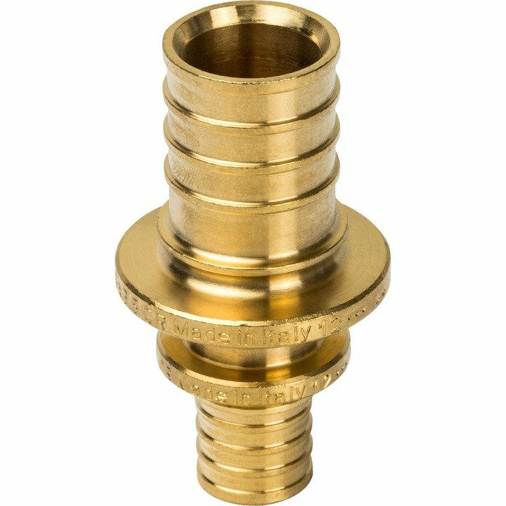 Муфта соединительная переходная 25х16 для труб из сшитого полиэтилена STOUT