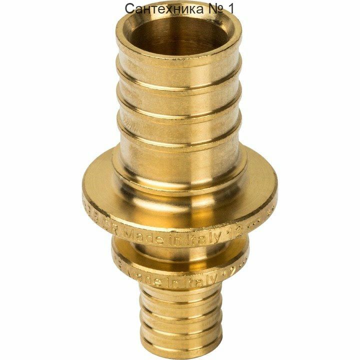 Муфта соединительная переходная 25х16 для труб из сшитого полиэтилена STOUT