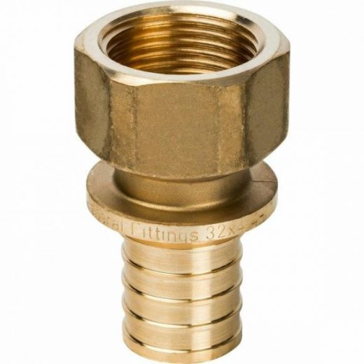 Переходник с внутренней резьбой 32хG 1 для труб из сшитого полиэтилена STOUT