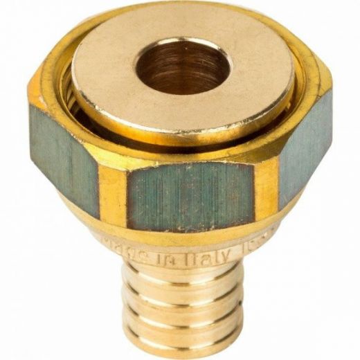 Переходник с накидной гайкой 16хG 3/4 для труб из сшитого полиэтилена STOUT