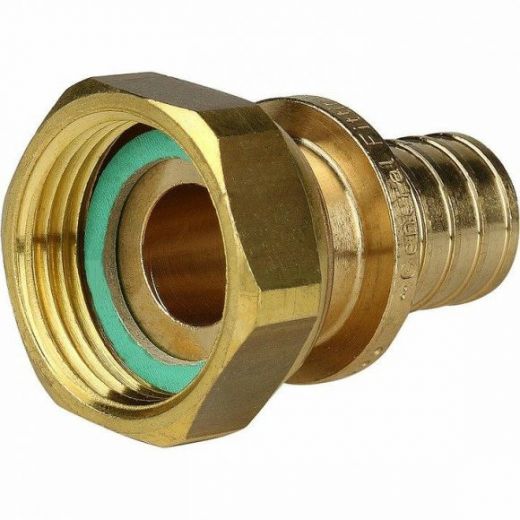 Переходник с накидной гайкой 20хG 3/4 для труб из сшитого полиэтилена STOUT