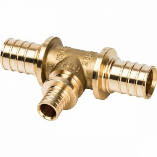 Тройник переходной 25х16х25 для труб из сшитого полиэтилена STOUT