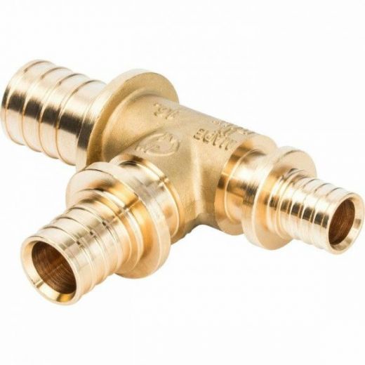 Тройник переходной 25х20х16 для труб из сшитого полиэтилена STOUT