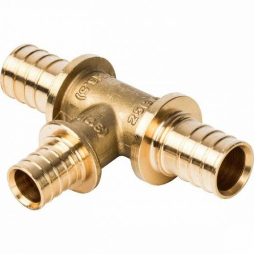 Тройник переходной 25х20х25 для труб из сшитого полиэтилена STOUT