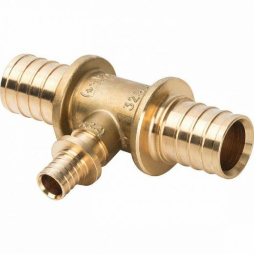 Тройник переходной 32х16х32 для труб из сшитого полиэтилена STOUT