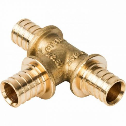 Тройник равнопроходный 20х20х20 для труб из сшитого полиэтилена STOUT