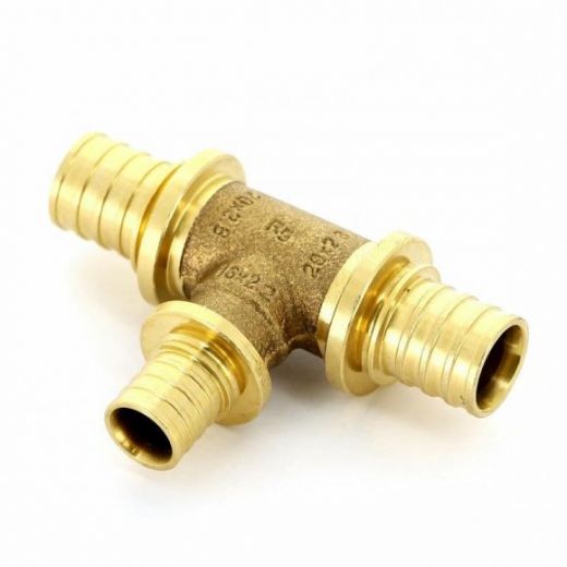 Тройник с уменьшенным боковым проходом 20-16-20 PLATINUM RX REHAU