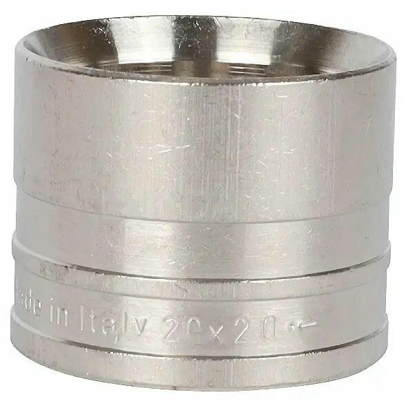Гильза монтажная 20х2.0 для труб из сшитого полиэтилена, никелированная STOUT