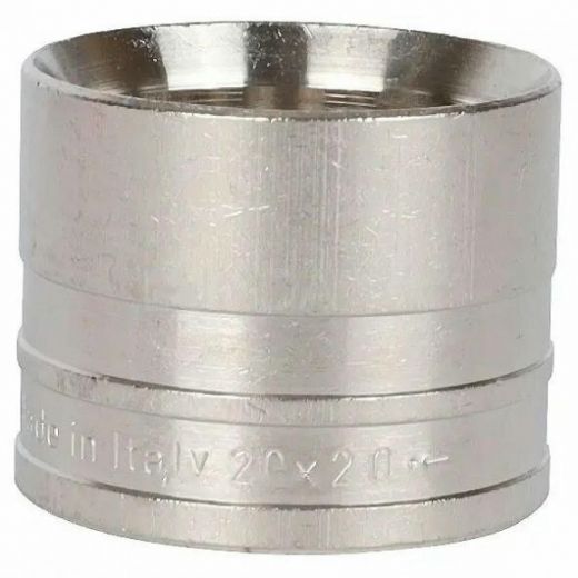 Гильза монтажная 20х2.0 для труб из сшитого полиэтилена, никелированная STOUT