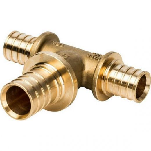 Тройник переходной 25x32x25 для труб из сшитого полиэтилена STOUT