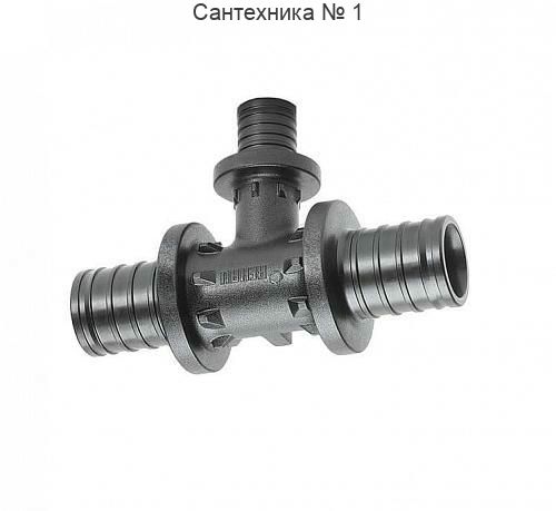 Тройник с уменьшенным боковым проходом 32-20-32 PX REHAU