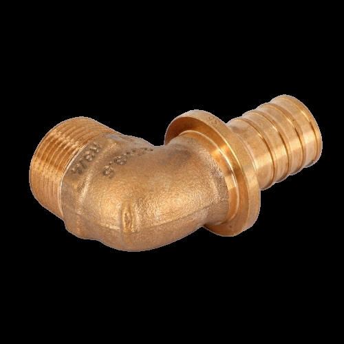 Угольник-переходник с наружной резьбой 32-R 3/4 RX+ REHAU