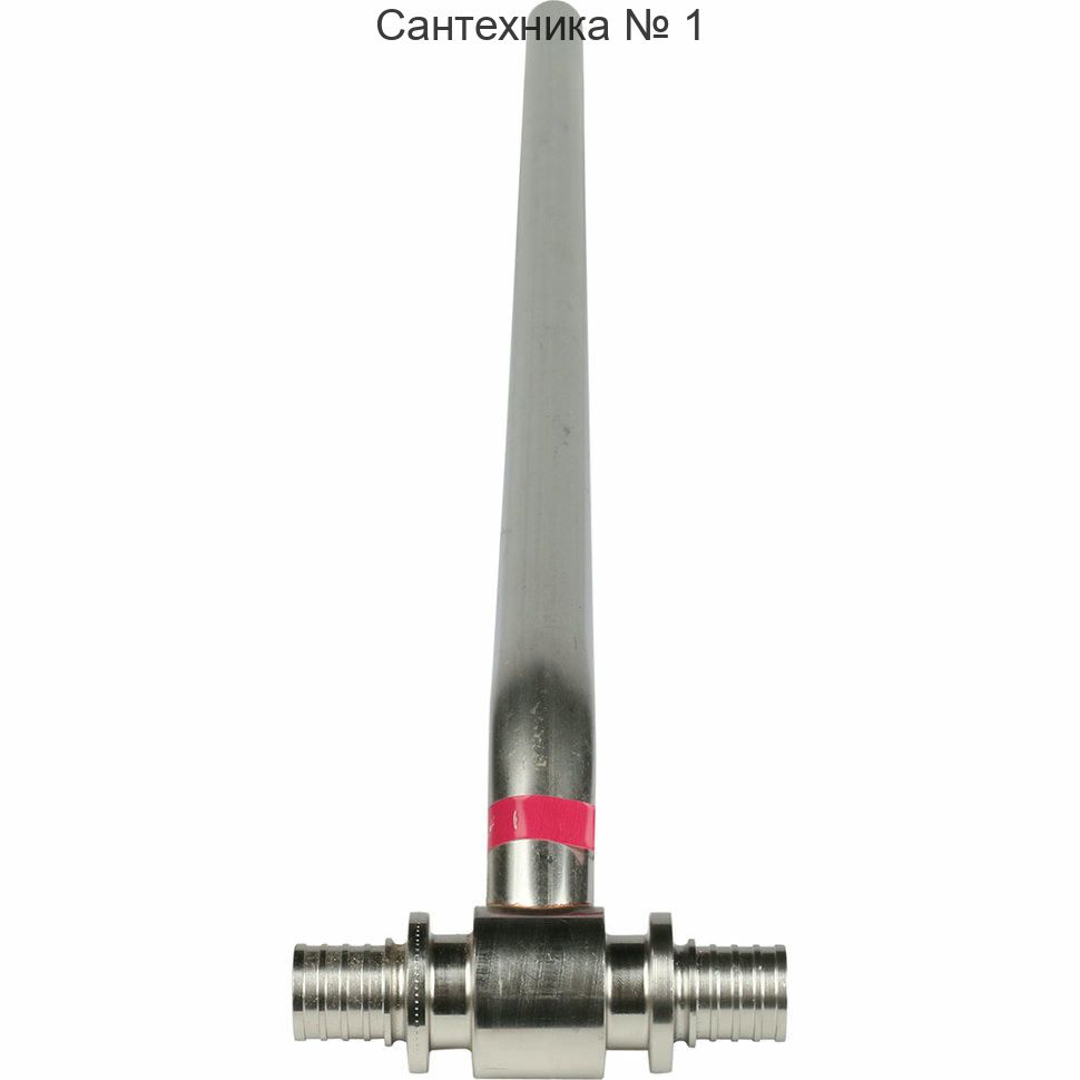 Трубка Т-образная для подключения радиатора 16/500 REHAU