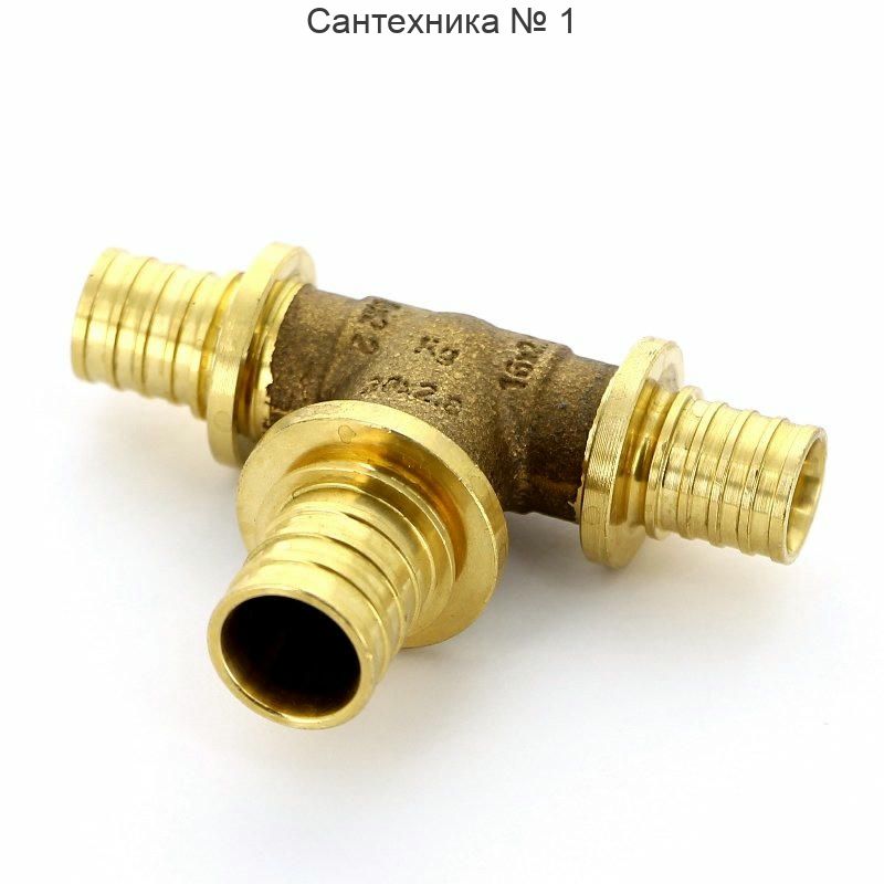 Тройник с увеличенным боковым проходом 16-20-16 PLATINUM RX REHAU