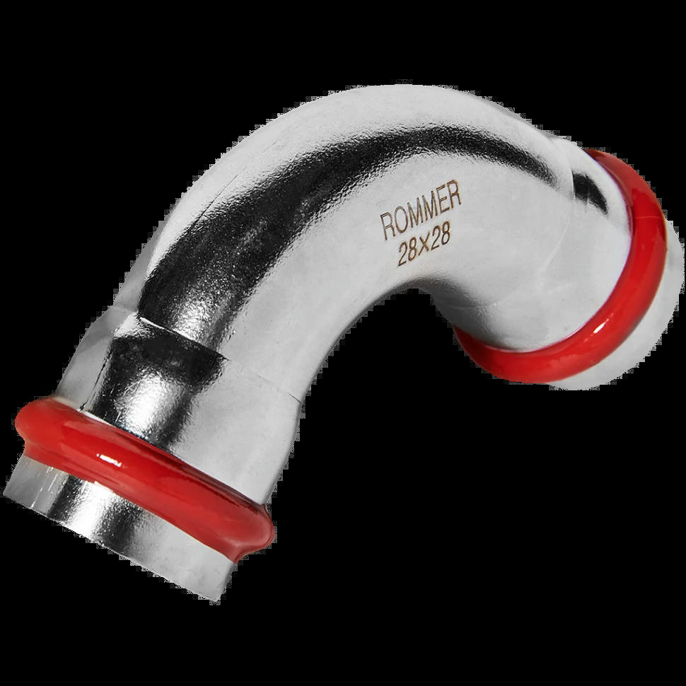 Угольник 90° ВПр 28 из нержавеющей стали ROMMER