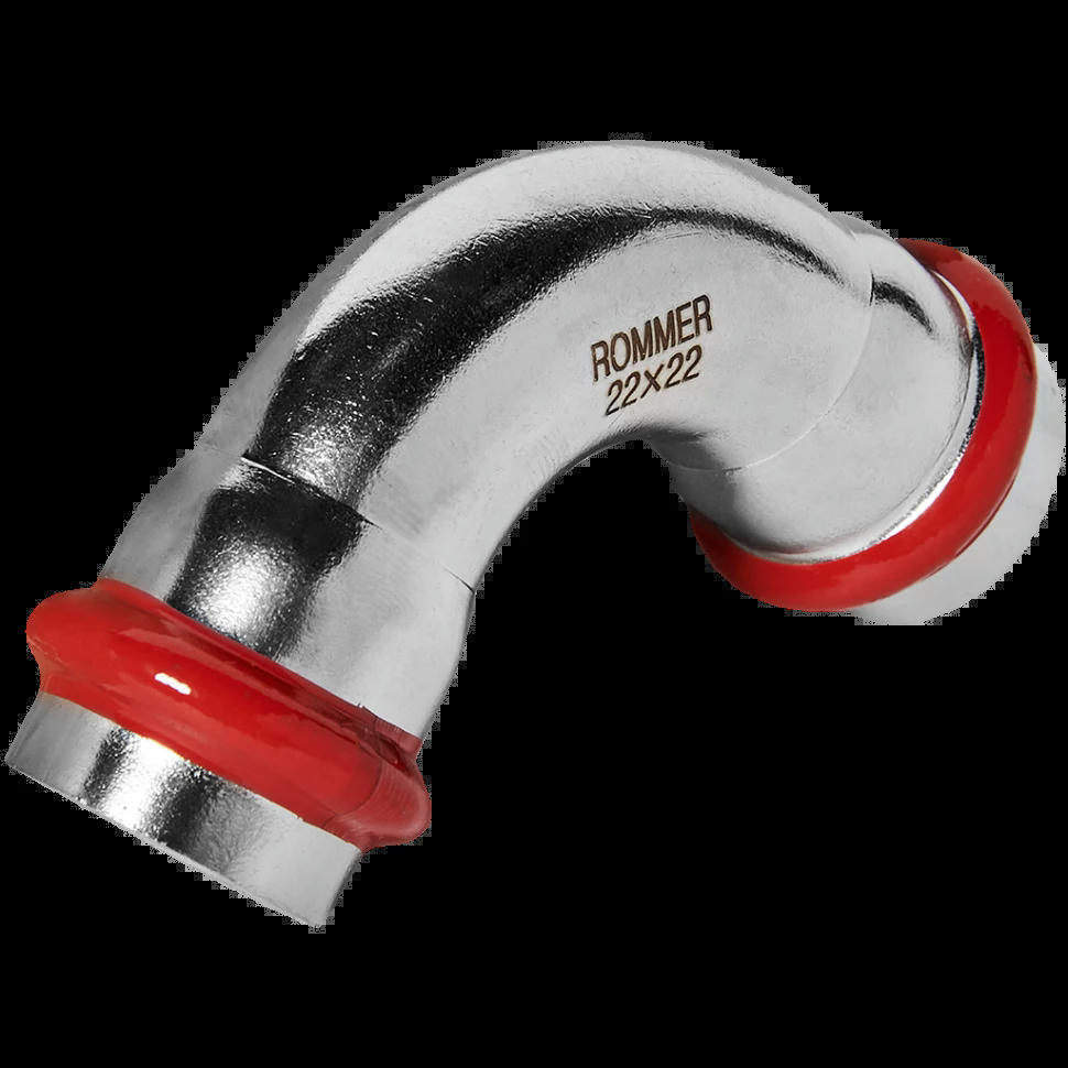 Угольник 90° ВПр 22 из нержавеющей стали ROMMER