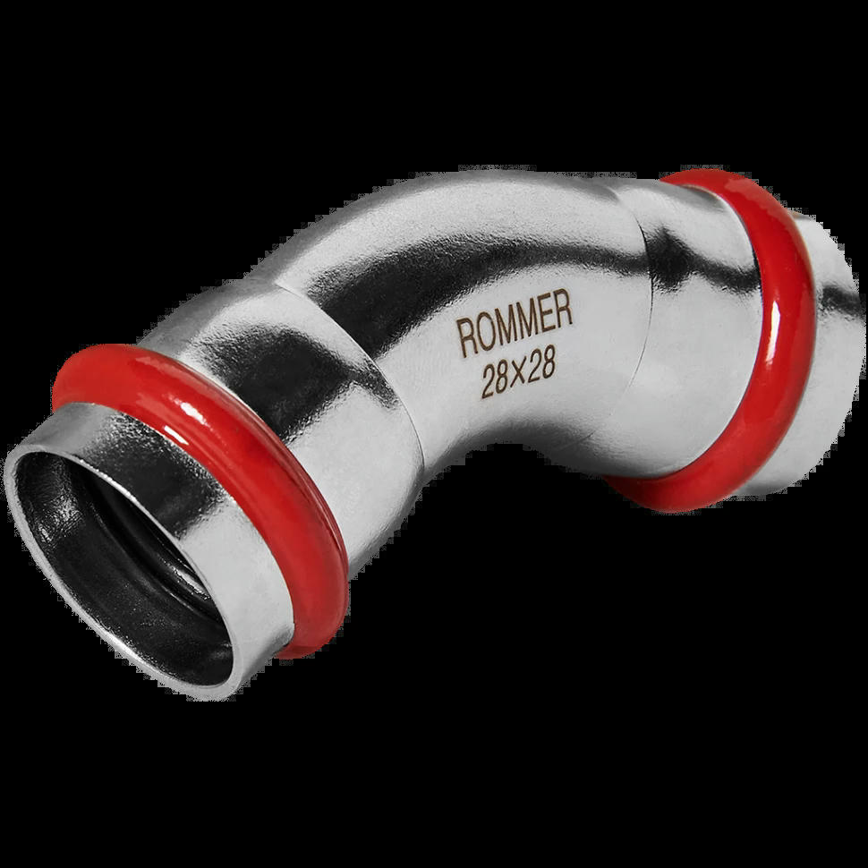 Угольник 45° ВПр 28 из нержавеющей стали ROMMER