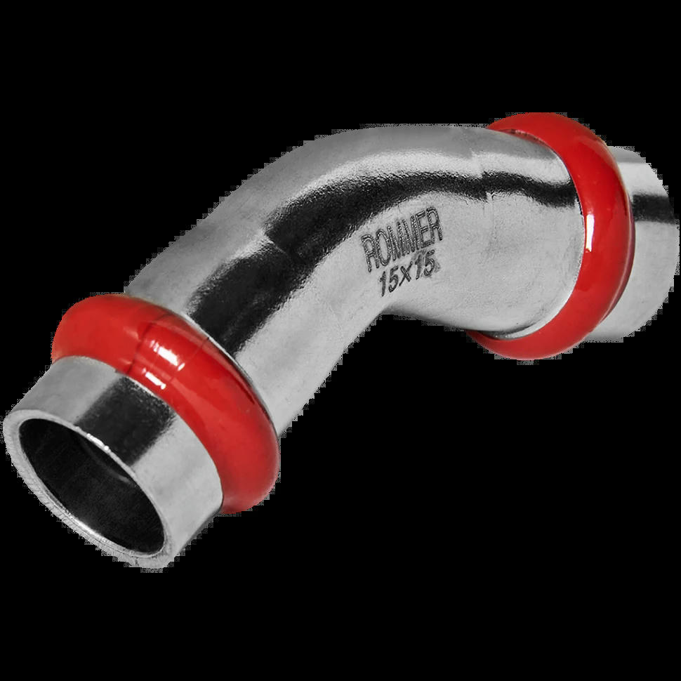 Угольник 45° ВПр 15 из нержавеющей стали ROMMER