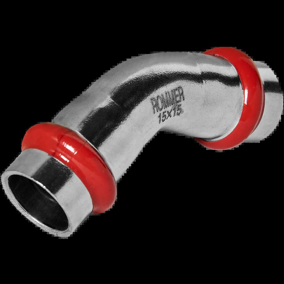 Угольник 45° ВПр 15 из нержавеющей стали ROMMER