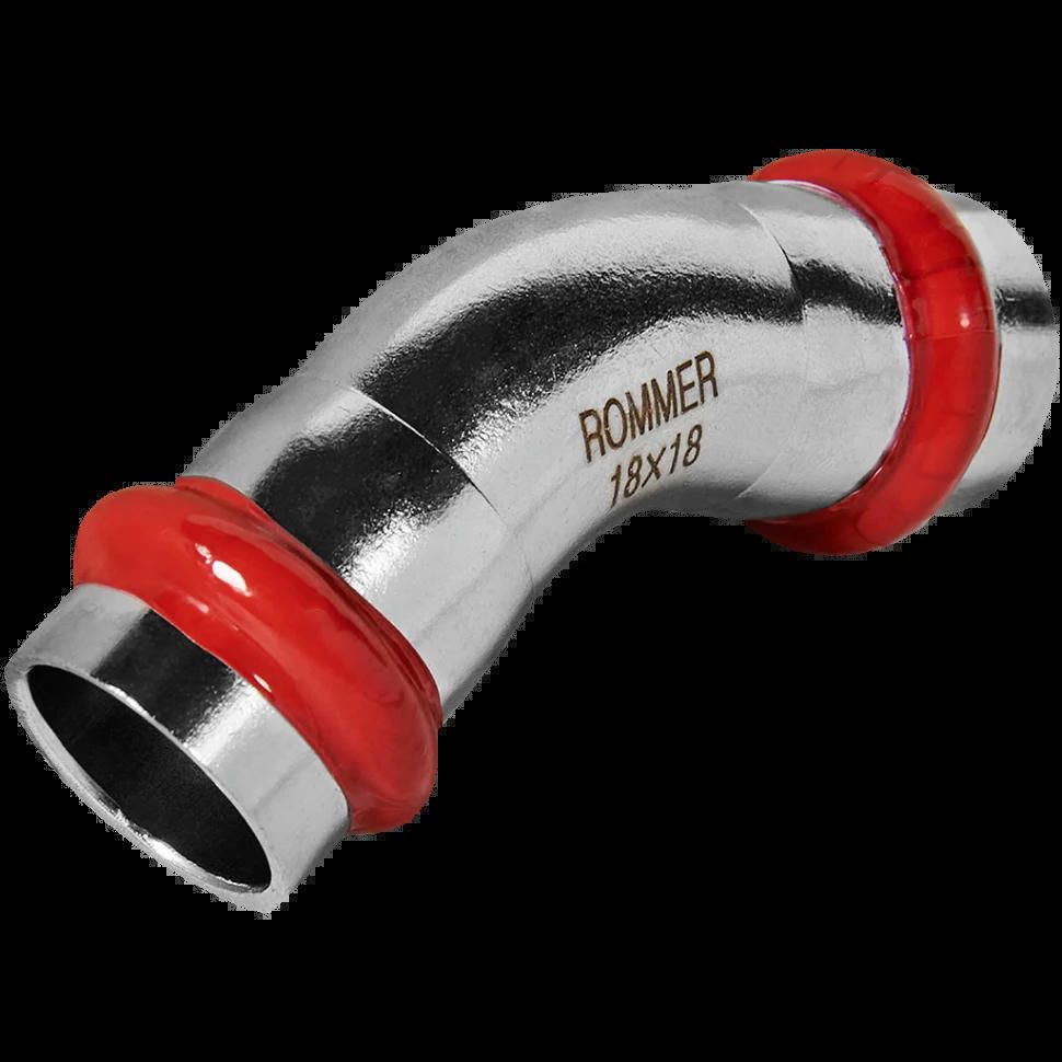 Угольник 45° ВПр 18 из нержавеющей стали ROMMER