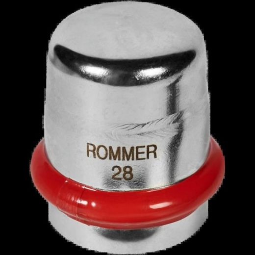 Заглушка 28 из нержавеющей стали ROMMER