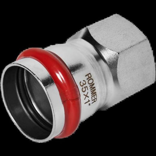 Переходник ВР 35х1" из нержавеющей стали ROMMER